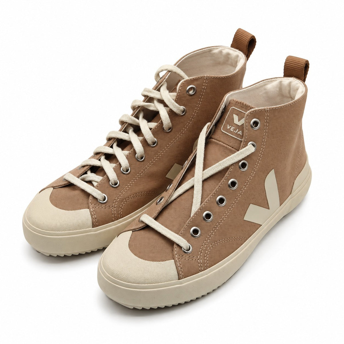 VEJA Nova HT Canvas High Top Sneakers Dune Pierre Women's 9.5 EU 41 NT0102967A