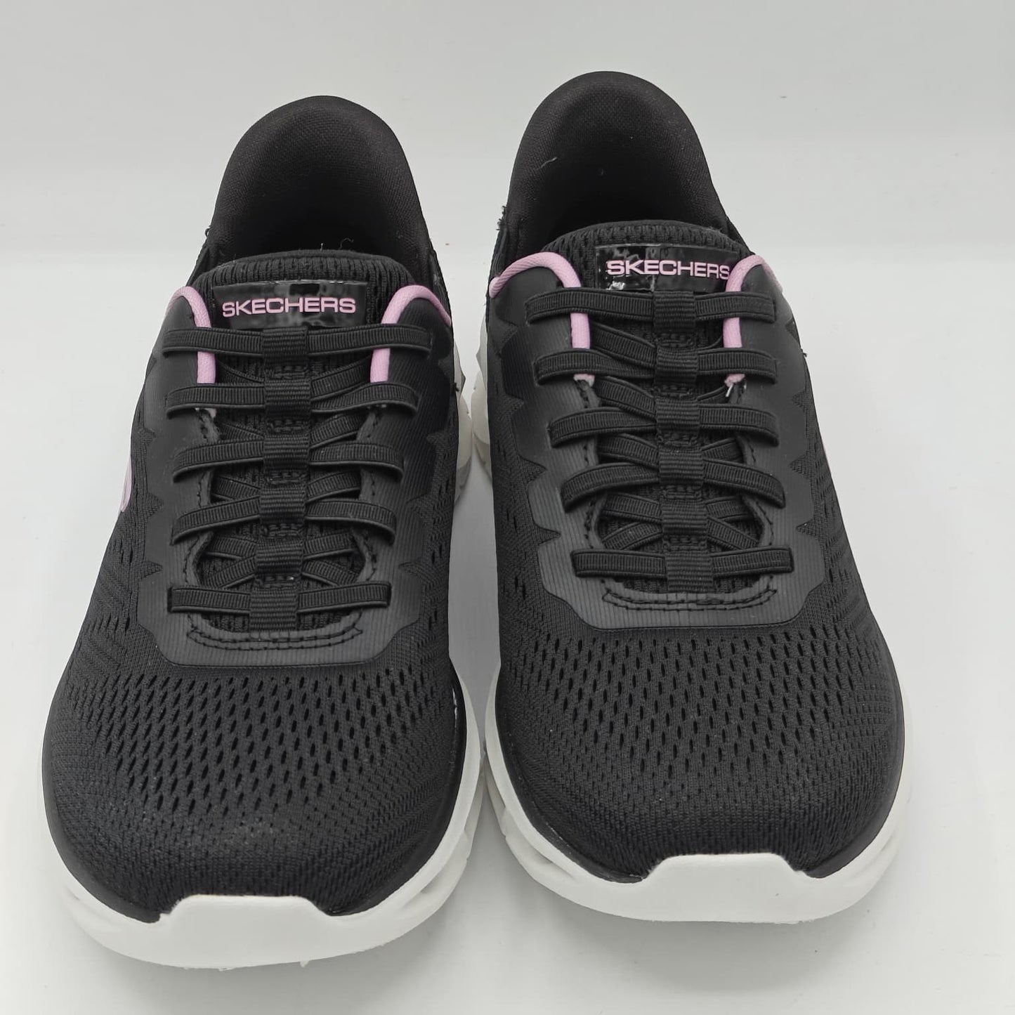 Skechers Hands Free Swift Fit Slip On Women's Memory Foam Casual Shoes (Black)