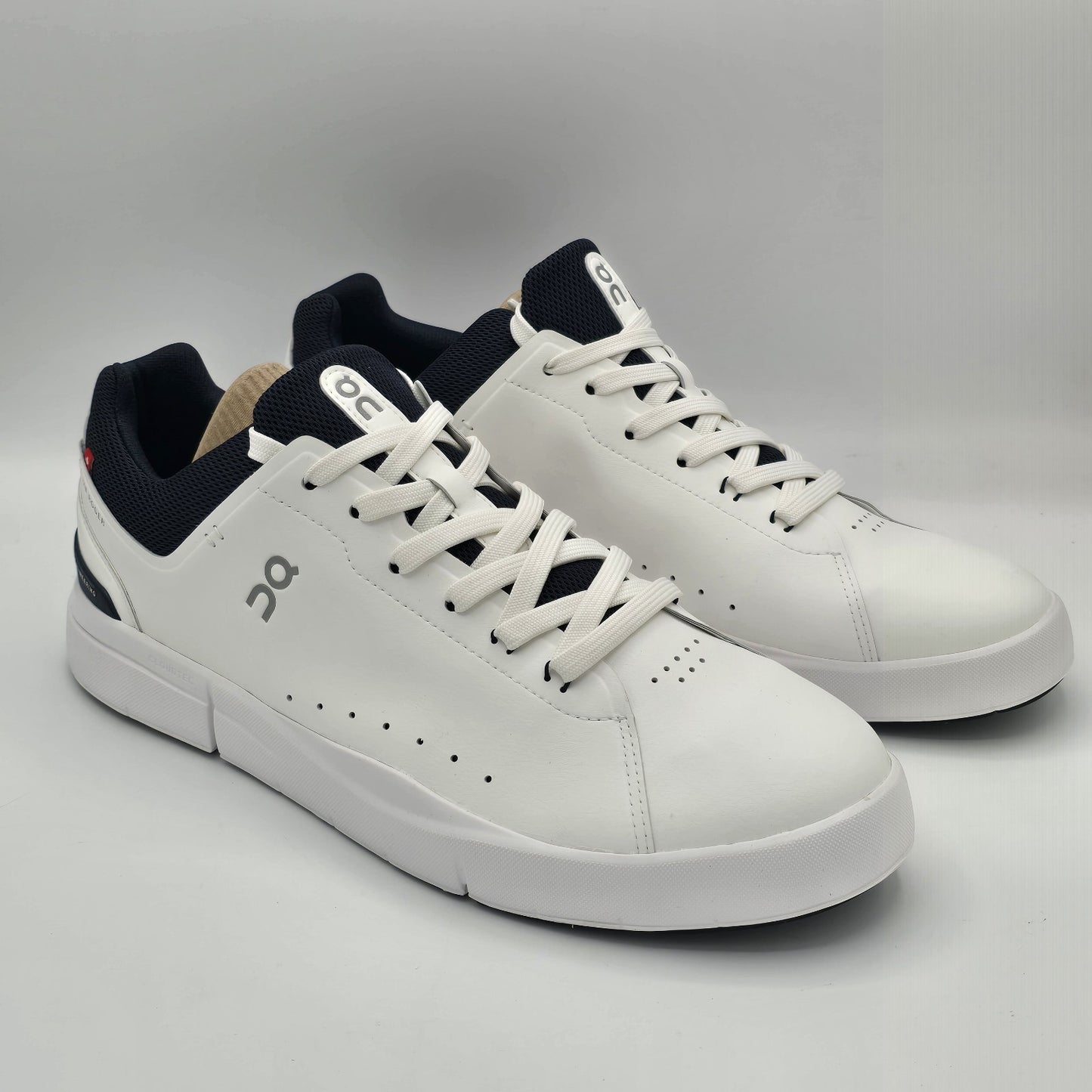 On The Roger Advantage White Midnight Tennis Sneakers 3MD10640148 Men's 12.5