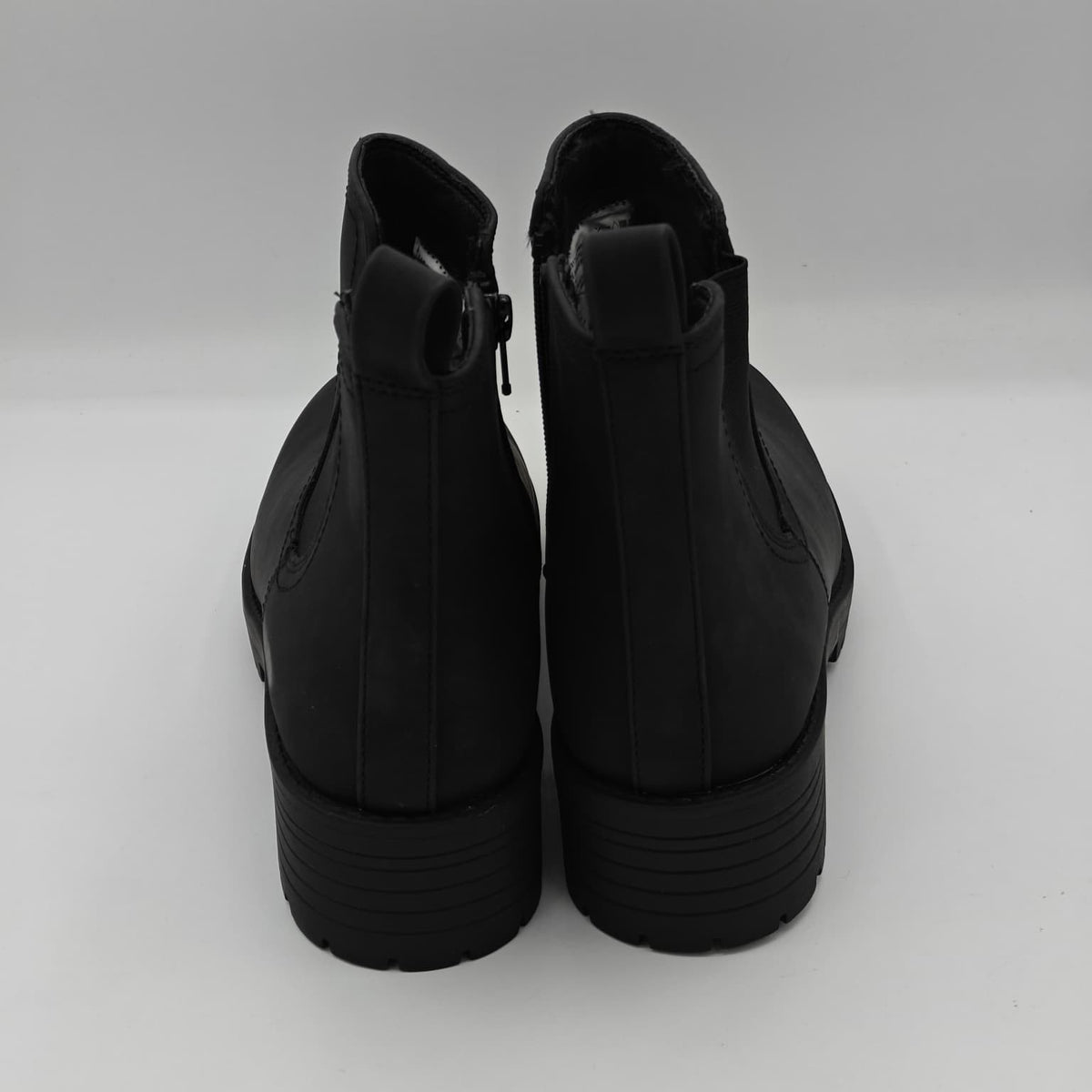 Buffalo David Bitton Anna Boots Women's Black Pull On Memory Foam Comfort