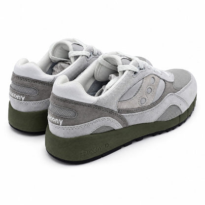 Saucony Shadow 6000 Grey Green Men's 10.5 Women's 12 Suede Sneakers S70441-81