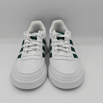 Men's Adidas Breaknet Court Shoes Sneake White/Green FX8708