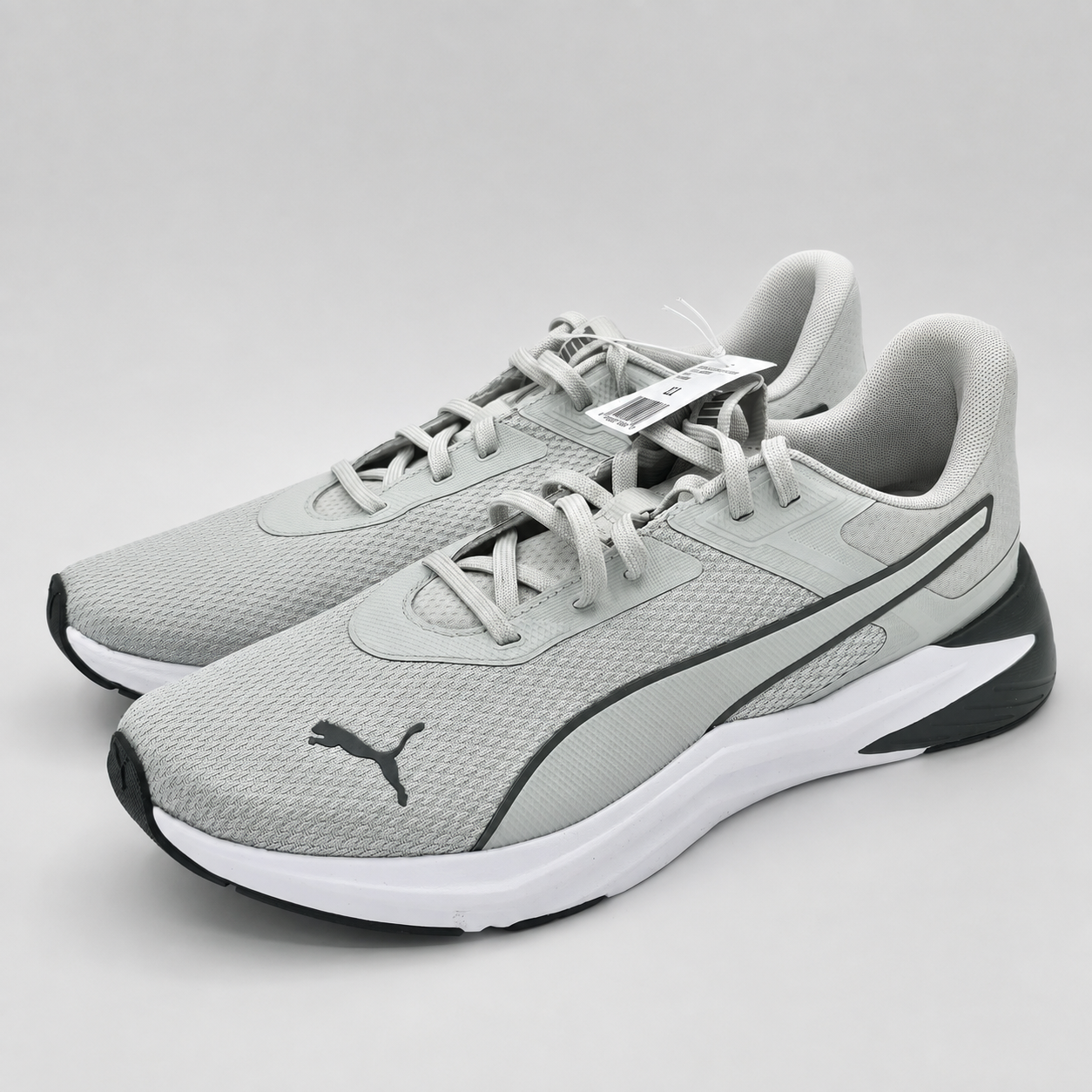PUMA "Disperse Sneaker" Men's Lightweight Optimal Comfort SOFTFOAM (Gray)