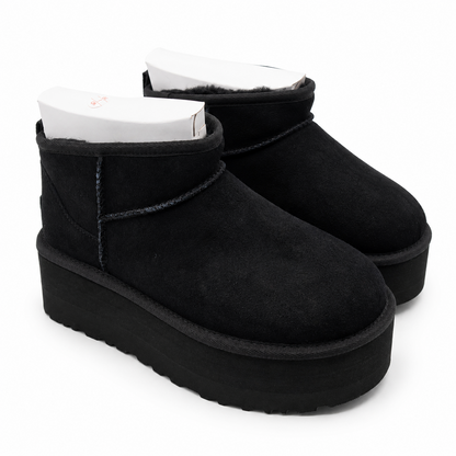 UGG Classic Ultra Mini Platform Boots Women's 10 EU 41 Suede 1135092