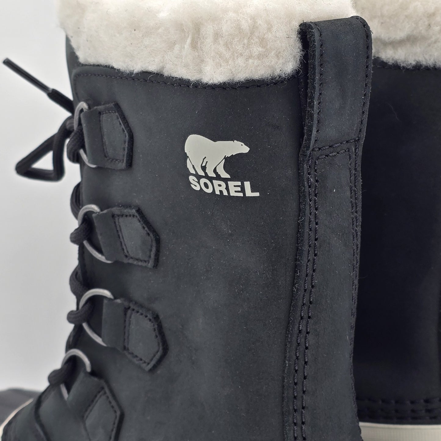 Sorel "CARIBOU" WP Men's Insulated Waterproof Snow Boot [Black/Stone] - NEW