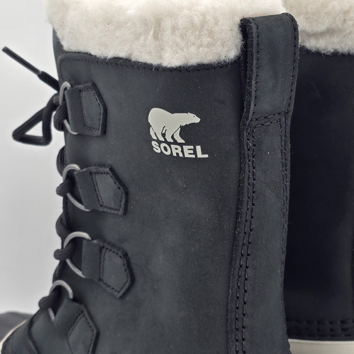 Sorel "CARIBOU" WP Men's Insulated Waterproof Snow Boot [Black/Stone] - NEW