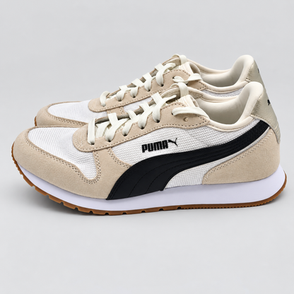 PUMA Women's Jogger Cream Black Retro Casual Walking Sneakers Pick Size 407212