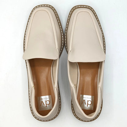dv by Dolce Vita "Flirty" Women's Super Soft Loafer with Block Heel (Ivory) NEW
