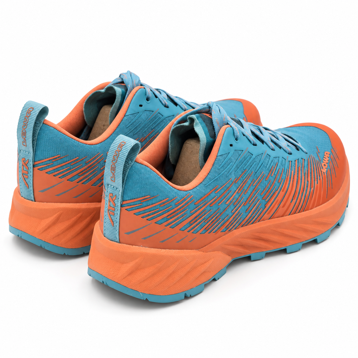 LOWA Amplux WS Women's 9 Blue Orange Trail Running Shoes New No Box