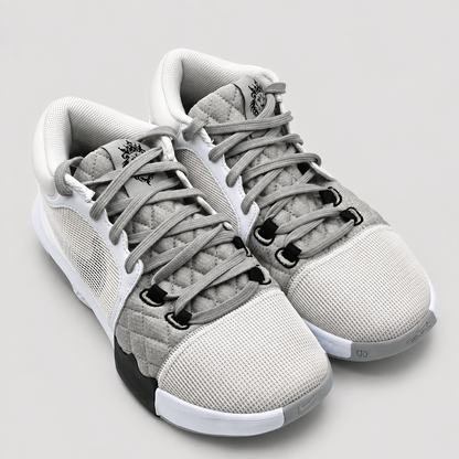 Nike LeBron Witness 8 Basketball Shoes White Light Grey Men's 8.5 Women's 10