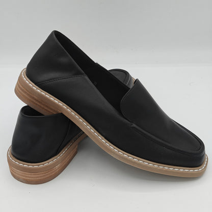 dv by Dolce Vita "Flirty" Women's Super Soft Loafer with Block Heel (Black) NEW