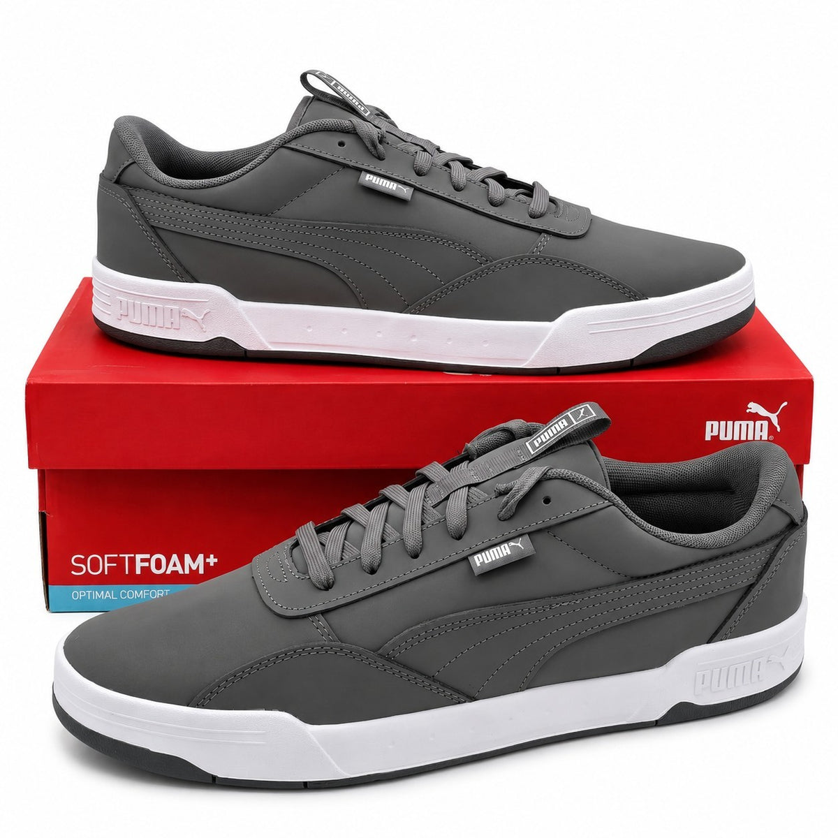 PUMA "Skate Sneakers" Men's Low Gravity Athletic Training Shoe [Gray] - NEW