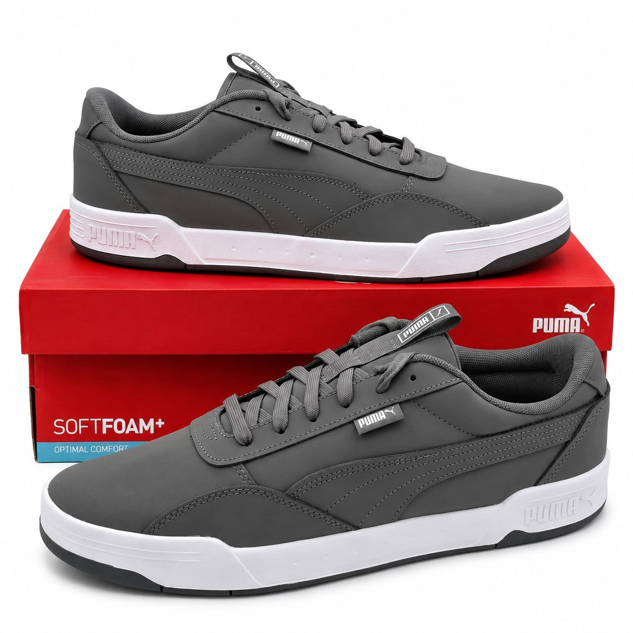 PUMA "Skate Sneakers" Men's Low Gravity Athletic Training Shoe [Gray] - NEW