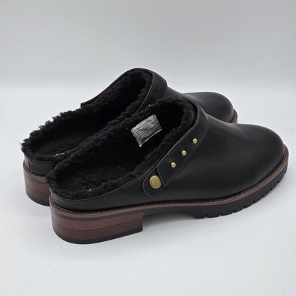 Kensie "Wrylie" Women's Shoe Convertible Slingback Faux Leather Clog (Black)
