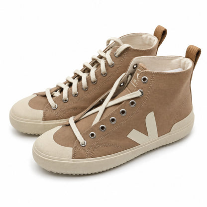 VEJA Nova HT Canvas High Top Sneakers Dune Pierre Women's 9.5 EU 41 NT0102967A