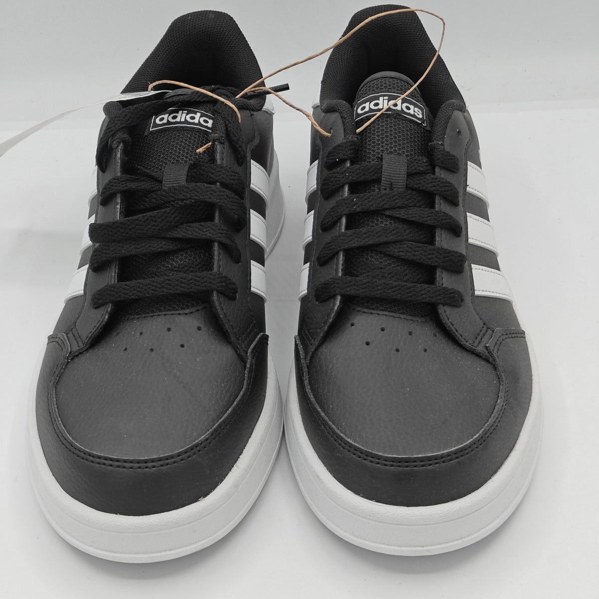 Men's Adidas Breaknet Court Shoes Sneake Black/White FX8708