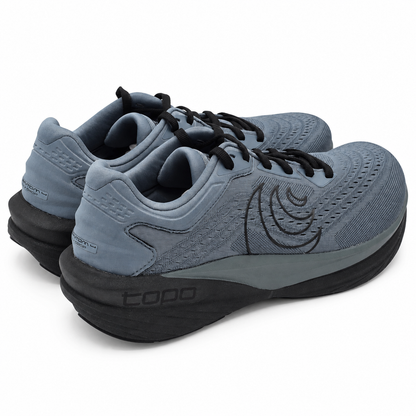 Topo Athletic Phantom 4 Men's Size 9 Stone Black Cushioned Road Running Shoes