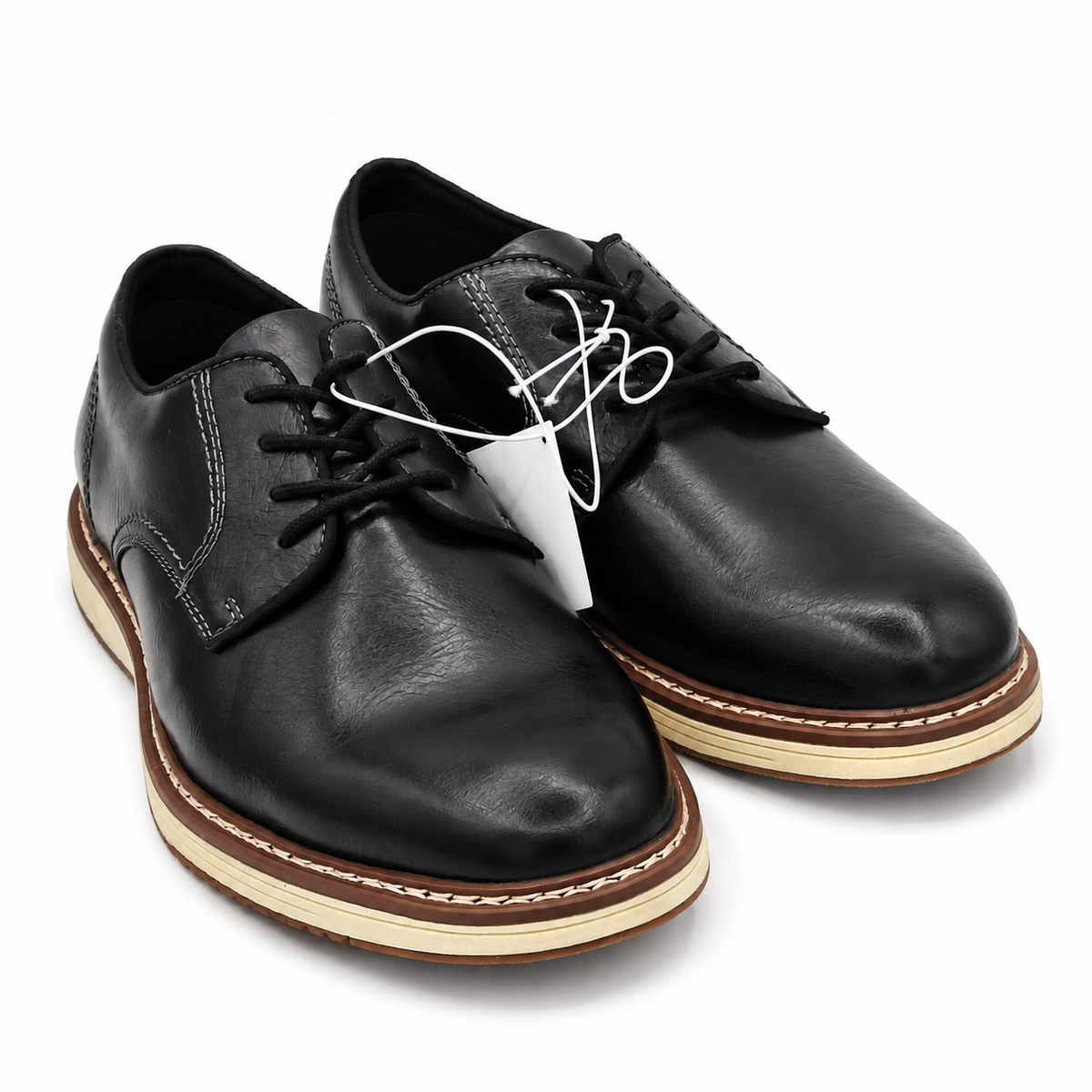 Steve Madden P-Jansen Oxford Dress Shoes Professional Brown/Black Mens Pick Size