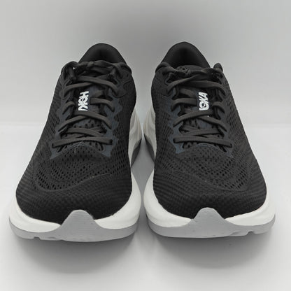 Hoka One Rincon 4 Black White Women 10B Athletic Running Shoe