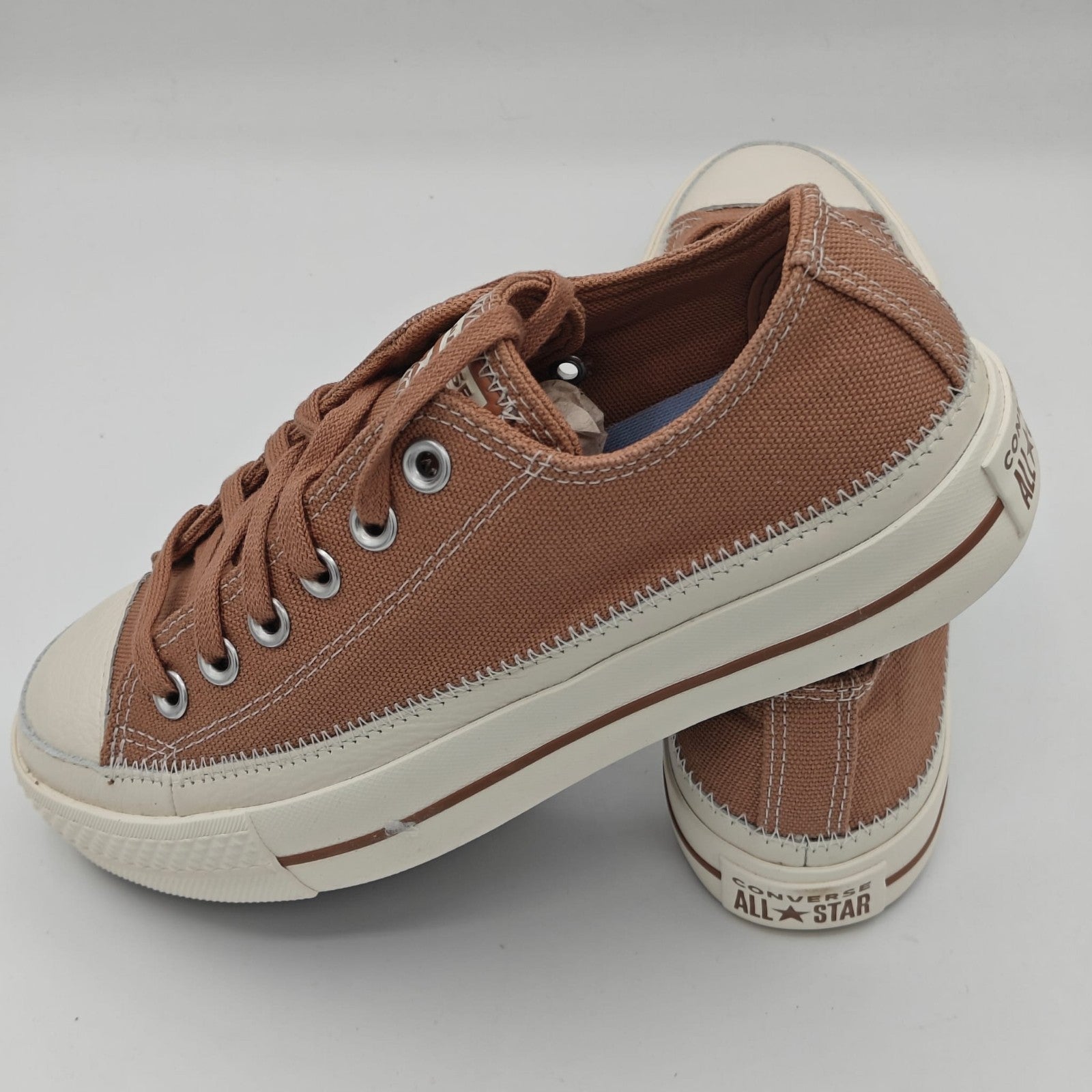 Converse Chuck Taylor All Star Lift Platform OX Clay Pot Egret A05249C Size 6