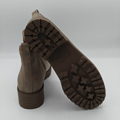 Buffalo David Bitton Anna Boots Women's Brown Pull On Memory Foam Comfort