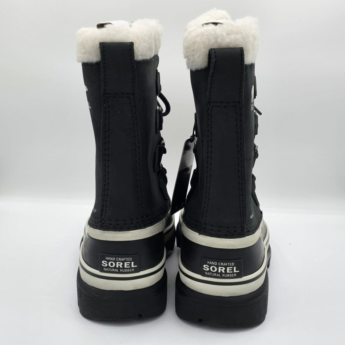 Sorel "CARIBOU" WP Men's Insulated Waterproof Snow Boot [Black/Stone] - NEW