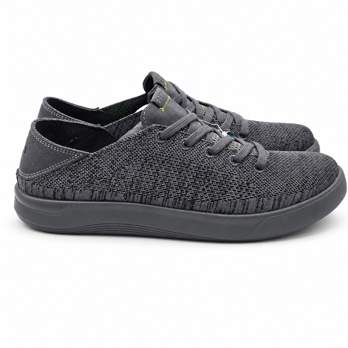REEF Swellsole Neptune Mens Sneakers Raven Gray Memory Foam CJ6018 Pick Size