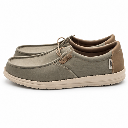 Hurley Nesota Mens Tan Memory Foam Lightweight Casual Comfort Shoes Pick Size