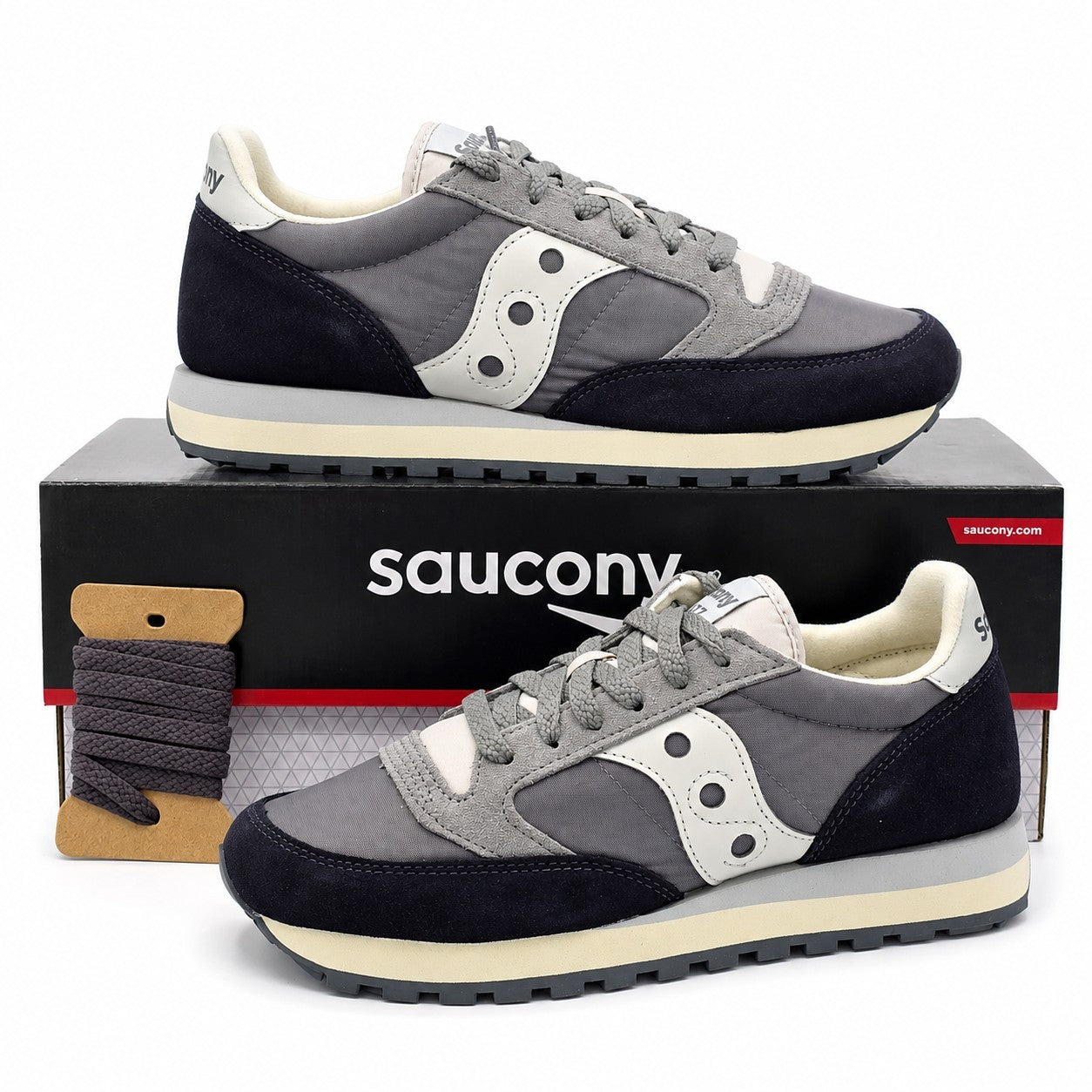Saucony Jazz Original Women's 8.5 Grey Suede Retro Casual Sneakers S1044-721