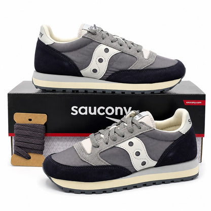 Saucony Jazz Original Women's 8.5 Grey Suede Retro Casual Sneakers S1044-721