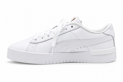 PUMA Court Sneakers Women's White Gold Retro Tennis Casual Walking Shoes Pick Sz