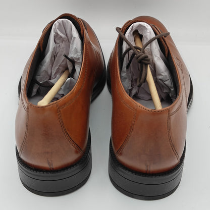 Cole Haan Men's Leather Modern Essentials Plain Toe Oxford Shoe British Tan