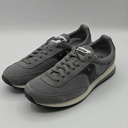 Saucony Retro Trainer 80 S70884-13 Running Shoes Gray White Men's 7 Women's 8.5