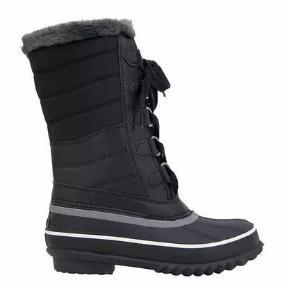 JBU Sabine Ladies' Water Resistant Winter Boot, Black, New in Box