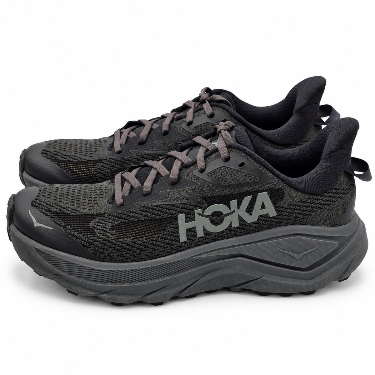 HOKA Challenger 8 Men's 8.5 D Black Outer Orbit Trail Running Shoes 1168716