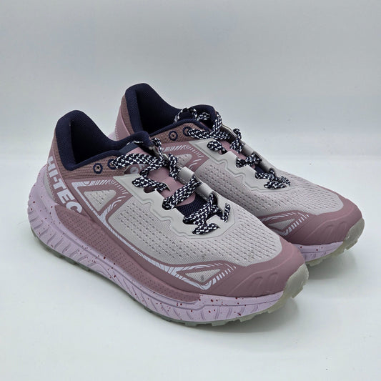 Hi Tec Ladies' Trail Shoe, Breathable Mesh Lining Lace Closure