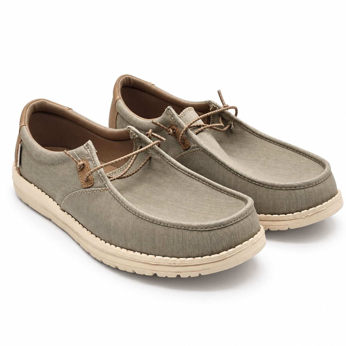 Hurley Nesota Mens Tan Memory Foam Lightweight Casual Comfort Shoes Pick Size