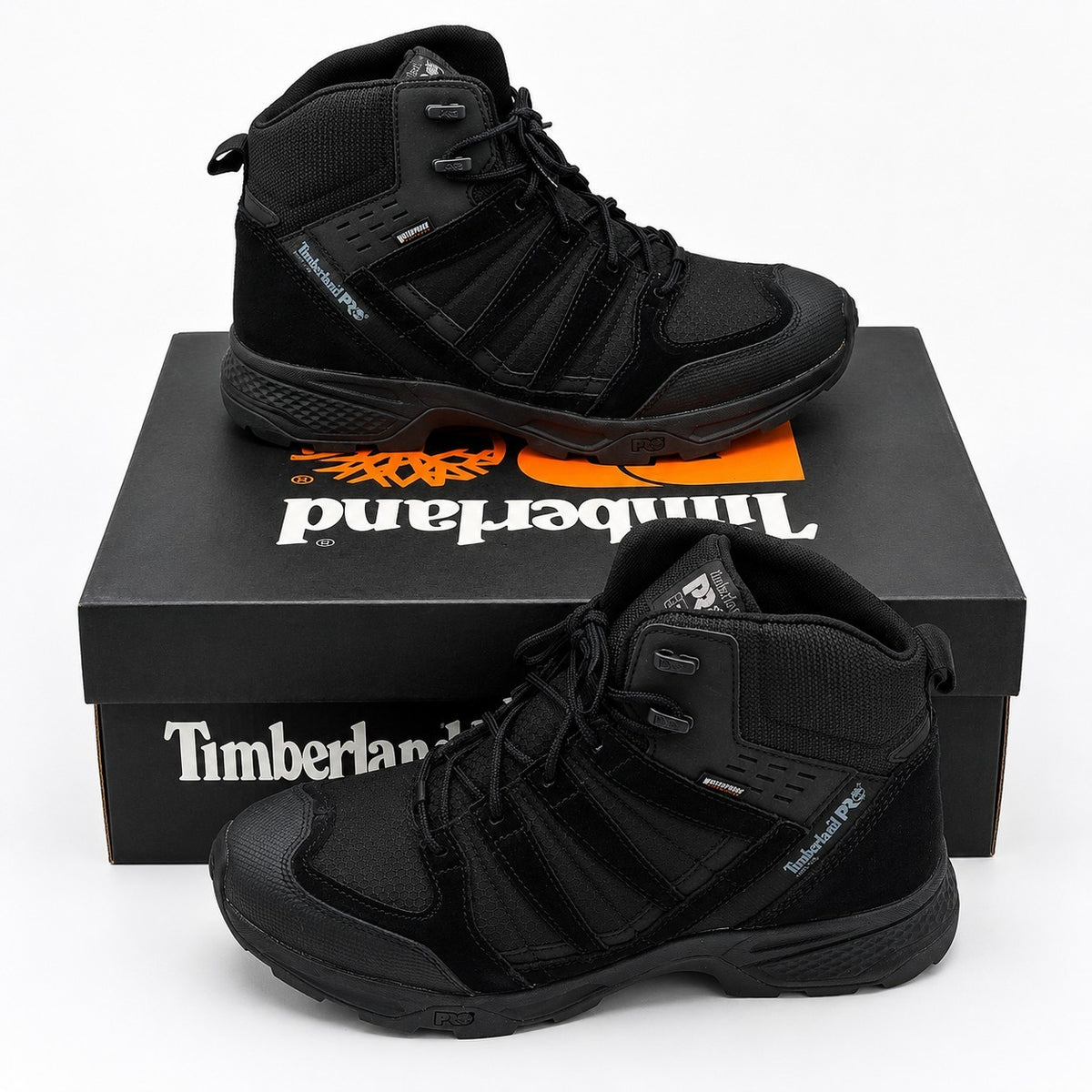 Timberland PRO Switchback LT WP Soft Toe Work Boots Black Men's 11.5 Wide