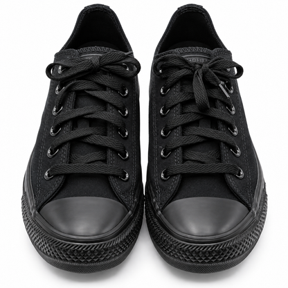 Converse Chuck Taylor All Star Men 8 Black Low Top Canvas M5039C Shoes Retro
