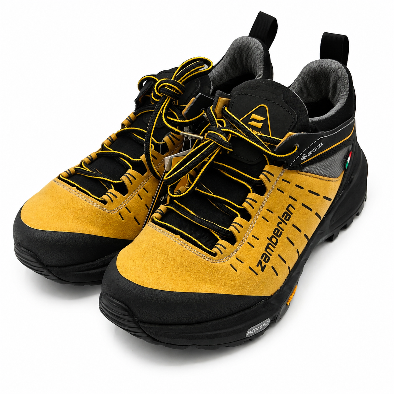 Zamberlan 335 Circe GTX Low Hiking Shoes Gore-Tex Yellow Women's 7 Made Italy