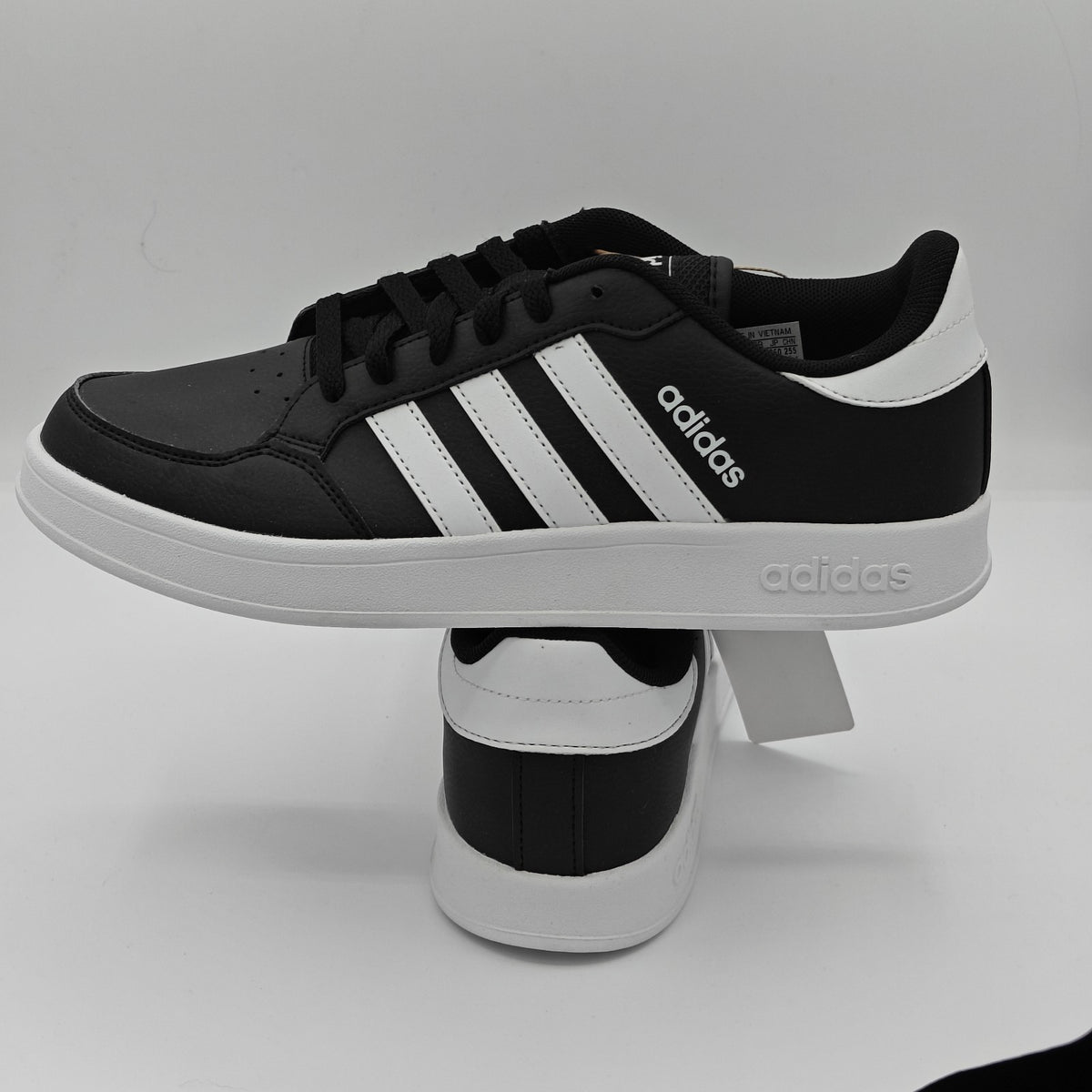 Men's Adidas Breaknet Court Shoes Sneake Black/White FX8708