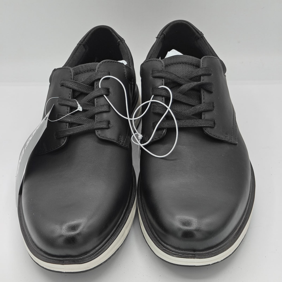 Lands' End Men's Sport Oxford Black Comfort Casual Dress Shoes Men's