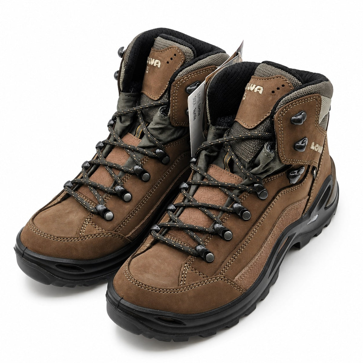 LOWA Renegade GTX Mid WS Women's 7 EU38 Gore-Tex Waterproof Brown Hiking Boots