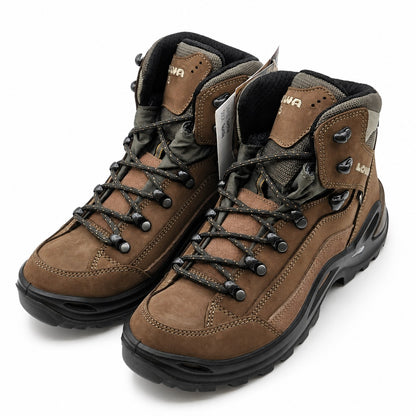 LOWA Renegade GTX Mid WS Women's 7 EU38 Gore-Tex Waterproof Brown Hiking Boots