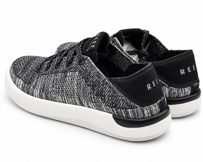 REEF Swellsole Neptune Mens Size 9 Charcoal Gray Knit Memory Foam Shoes CJ6016