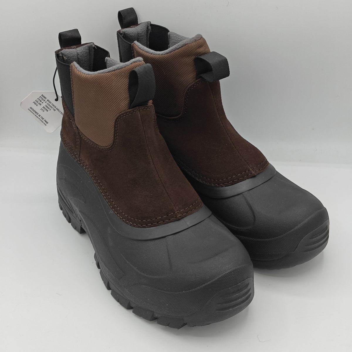 Staheekum Men's Yukon 3M Thinsulate Winter Snow Boots ( BROWN)