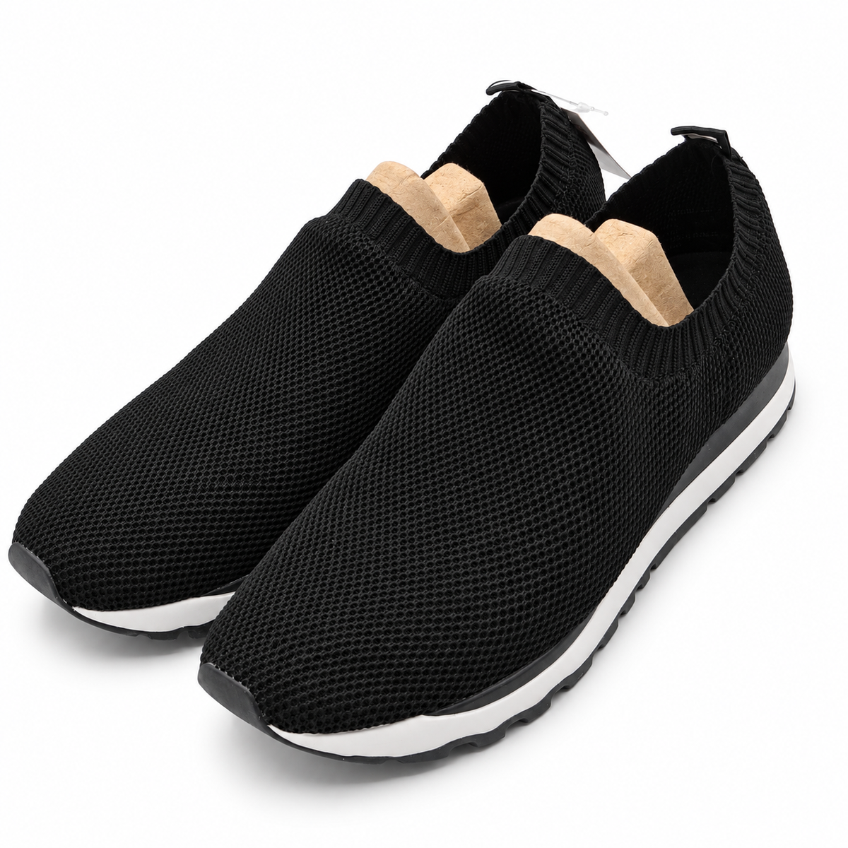 DKNY Jerri Women's Black Knit Slip On Sneakers Casual Comfort US 10 K3877779
