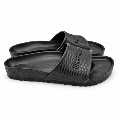 Birkenstock Barbados EVA Slides Men US 9 Women 11 EU 42 Black Sandals 1015398