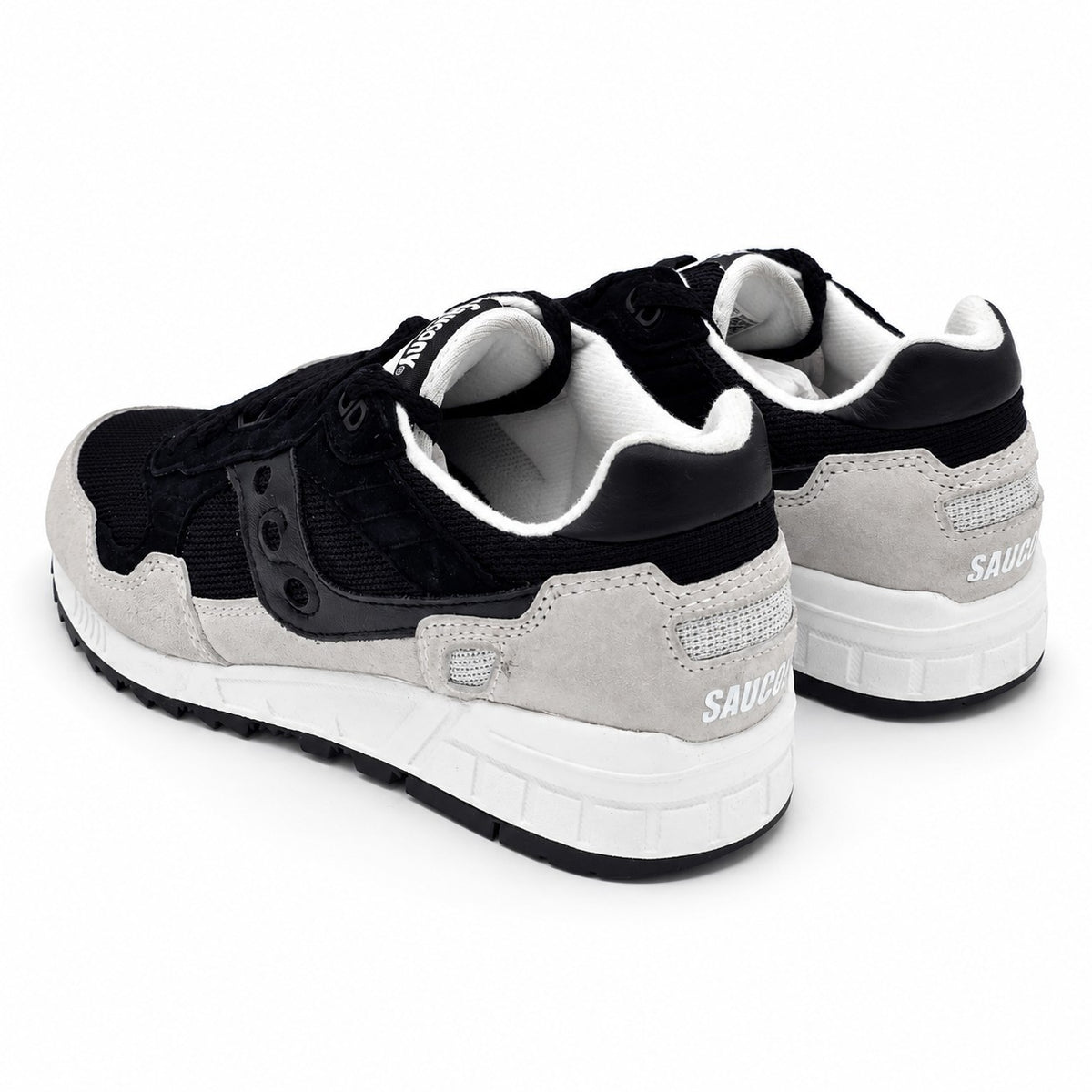 Saucony Shadow 5000 Black Grey Sneakers Men's 7.5 Women's 9 S70665-76 Retro