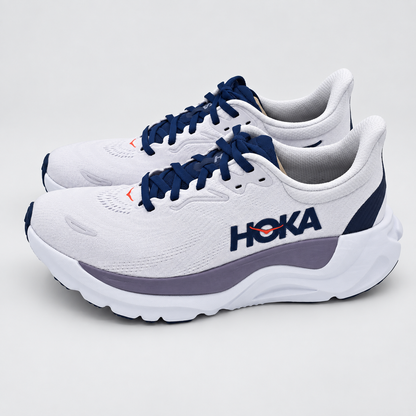 HOKA Arahi 8 Women's 7 B Starlight Glow Navy H-Frame Stability Running Shoes